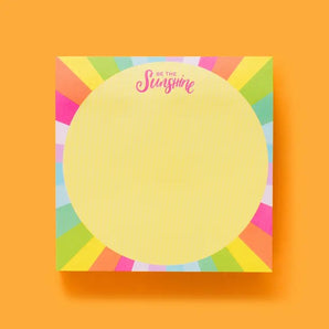 Be the Sunshine Sticky Notes