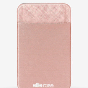 Blush Stick-On Phone Pocket