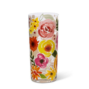 Bold Floral Hiball Glass