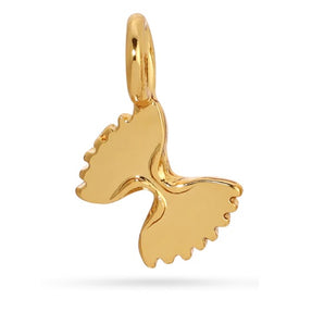 Bowtie Pasta Gold Charm