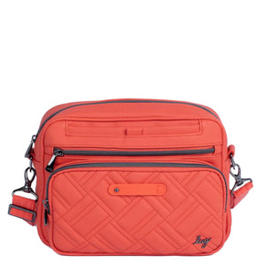 Carousel XL Matte Papaya Crossbody Bag