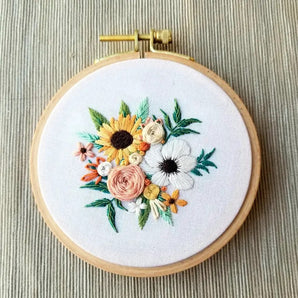 Cozy Harvest Embroidery Kit