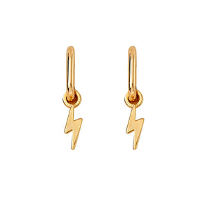 Flash Gold Earrings