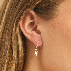 Flash Gold Earrings