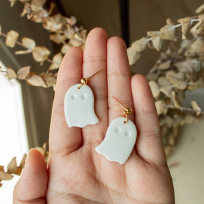 Dancing Ghost Dangle Earrings