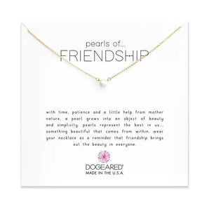 Pearls of Friendship Small Gold Necklace - Dogeared