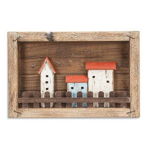 Small Houses Wall Decor