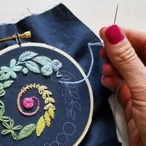 Spiral Sampler Beginner Embroidery Kit