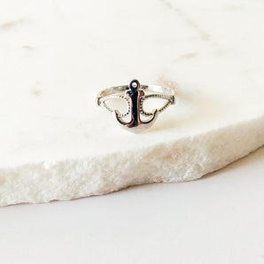 Anchor Silver Ring