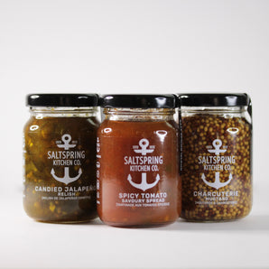 Gourmet Burger Trio Spreads - Saltspring Kitchen Co