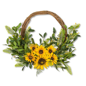 Large Sunflower Wreath