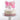 Pink & White Balloon Cake Topper