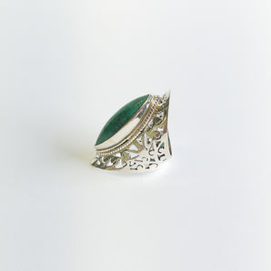 Turquoise Marquise Ring