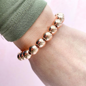 Rose Gold Bracelet - 10mm