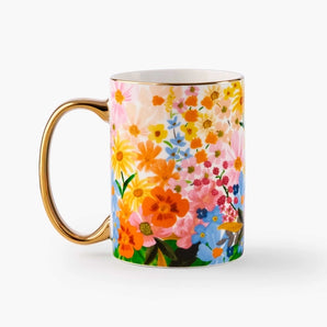 Marguerite Florals Porcelian Mug