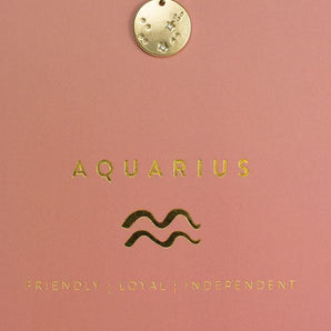 Aquarius Zodiac Necklace