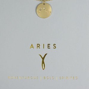 Aries Zodiac Necklace