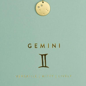 Gemini Zodiac Necklace