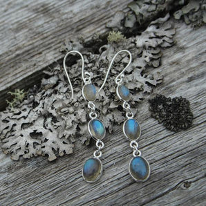 Cape Island Labradorite Earring